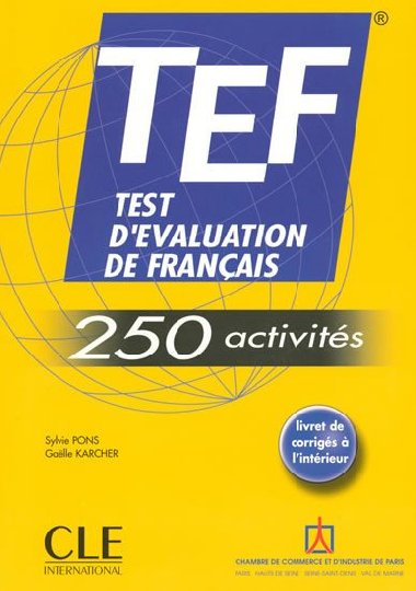TEF 250 activits: Livre - Pons Sylvie