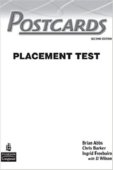 Postcards New Edition 1 Placement Test (for the course) - Saslow Joan M.