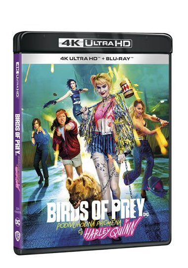 Birds of Prey/Podivuhodn promna Harley Quinn 4K Ultra HD + Blu-ray - neuveden