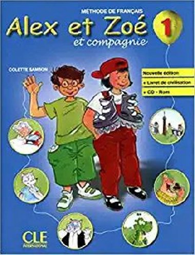 Alex et Zo 1: Livre de lleve + CD-ROM - Samson Colette