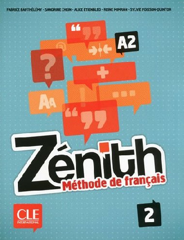 Znith 2: Livre de lleve + DVD-Rom - Barthlmy Fabrice