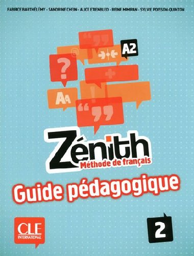 Znith 2: Guide pdagogique - Barthlmy Fabrice