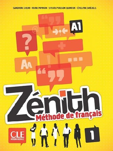 Znith 1: Livre de lleve + DVD-Rom, 2ed - Chein Sandrine