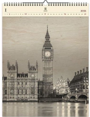 Kalend 2021 devn: Big Ben, 450x590 - neuveden