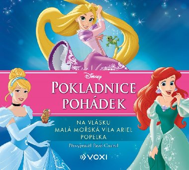 Disney - Na vlsku, Mal mosk vla Ariel, Popelka  (audiokniha pro dti) - 