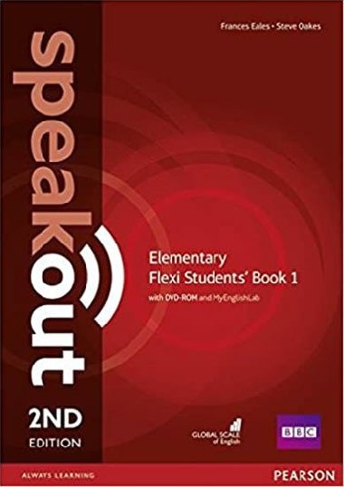 Speakout 2nd Elementary Flexi 1 Coursebook w/ MyEnglishLab - Eales Frances, Oakes Steve