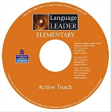 Language Leader Elementary Active TeachIWB - Rees Gareth