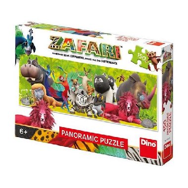 Puzzle Zafari Přátelství 150 dílků
