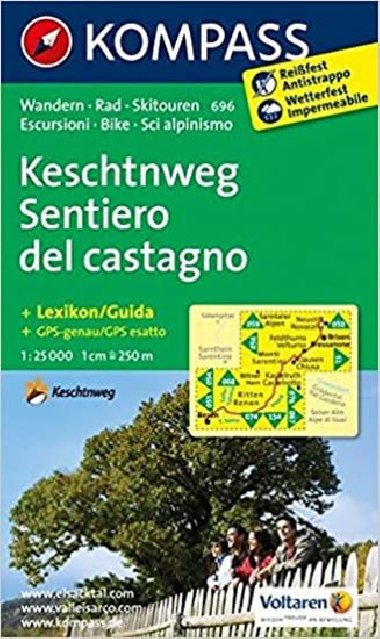 Keschtnweg/Sentiro del castagno 696 NKOM - neuveden