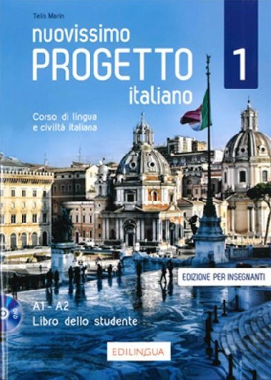 Nuovissimo Progetto italiano 1  Libro dellinsegnante + 1 DVD - Marin Telis