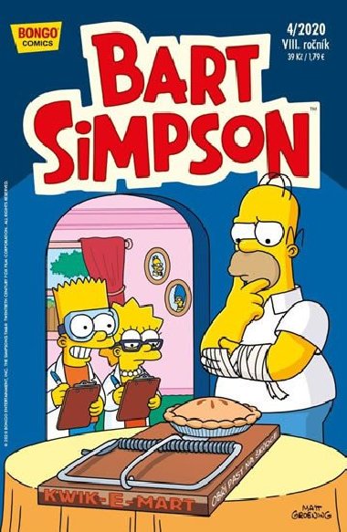 Simpsonovi - Bart Simpson 4/2020 - Matt Groening