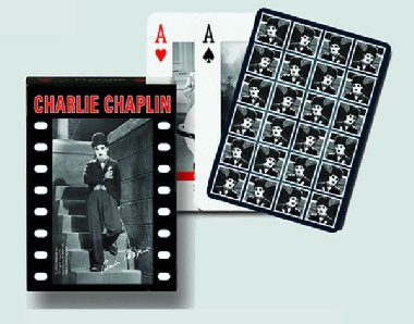 Piatnik Poker -  Charlie Chaplin - neuveden