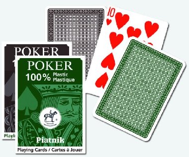 Piatnik Poker - 100% PLASTIC - neuveden