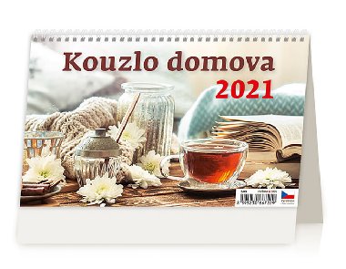 Kalend 2021 stoln: Kouzlo domova 226x139 mm - Helma