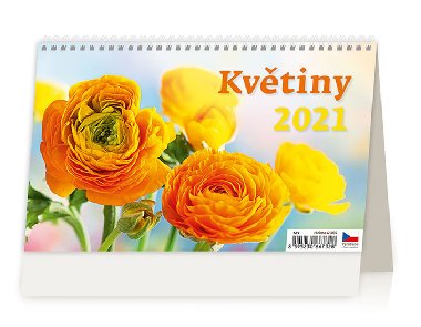 Kalend 2021 stoln: Kvtiny 226x139 mm - Helma