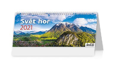 Kalend 2021 stoln: Svt hor, 321x134 mm - Helma