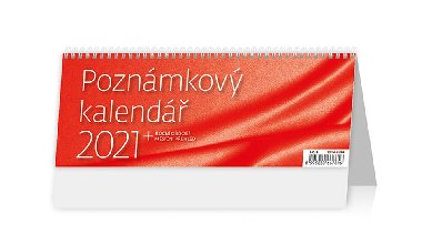 Kalend 2021 stoln: Poznmkov kalend OFFICE, 246x96 - neuveden