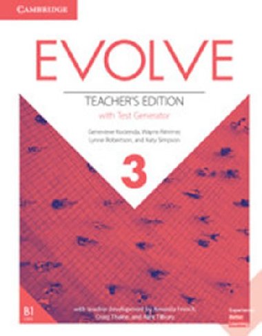 Evolve 3 Teachers Edition with Test Generator - Kocienda Genevieve
