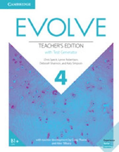 Evolve 4 Teachers Edition with Test Generator - Speck Chris