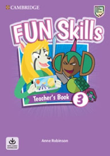 Fun Skills 3 Teachers Book with Audio Download - Robinson Anne