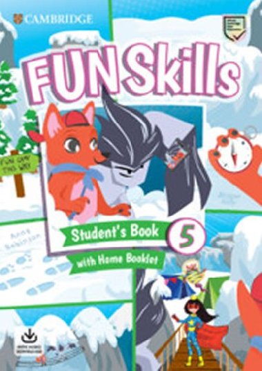 Fun Skills 5 Students Book with Home Booklet and Downloadable Audio - Kelly Bridget