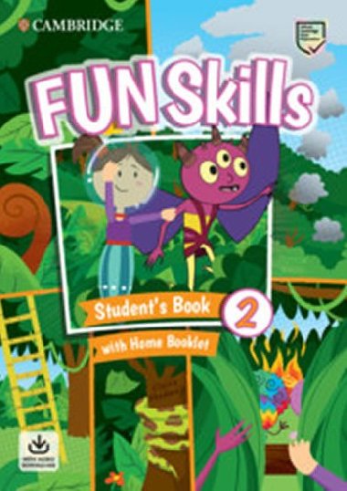 Fun Skills 2 Students Book with Home Booklet and Downloadable Audio - Watkin Montse