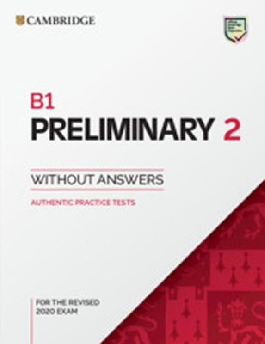 B1 Preliminary 2 Students Book without Answers - kolektiv autor