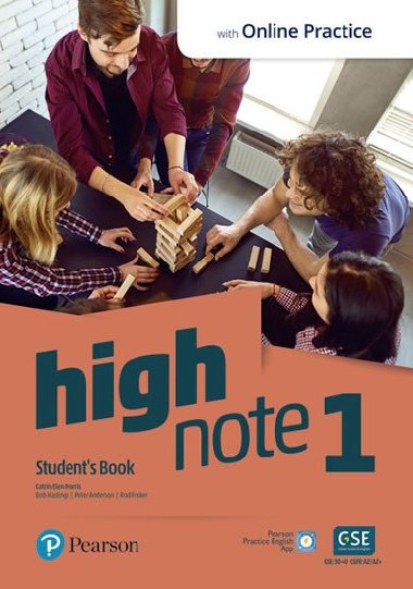High Note 1 Students Book with Pearson Practice English App - Morris Catrin Elen