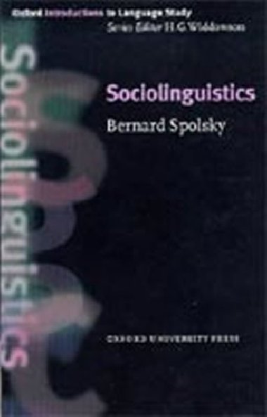 Oxford Introductions to Language Study: Sociolinguistics - kolektiv autor