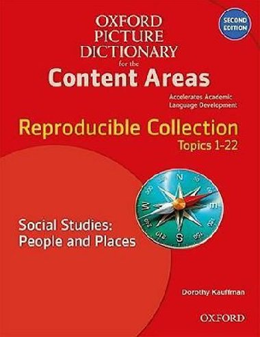 Oxford Picture Dictionary for Content Areas Second Edition Reproducible Social Studies: People And Places - kolektiv autor