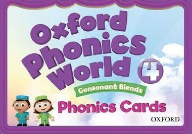Oxford Phonics World 4 Phonics Cards - kolektiv autor