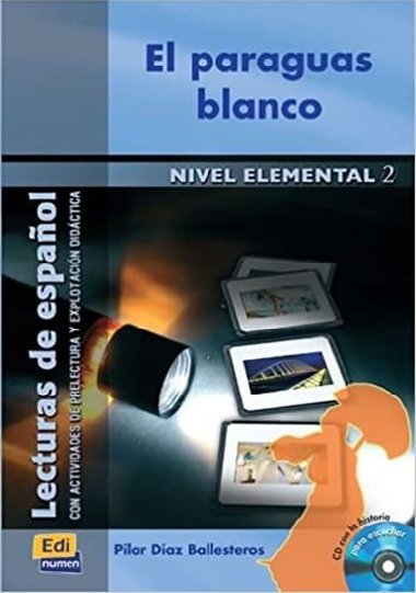 Historias para leer Elemental - El paraguas blanco - Libro + CD - neuveden