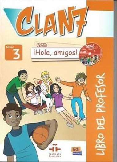Clan 7 Nivel 3 - Libro del profesor + CD + CD-ROM - neuveden