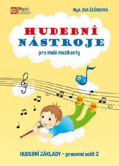 Hudební výchova pro malé muzikanty - Hudební základy PS 2 - Šašinková Eva