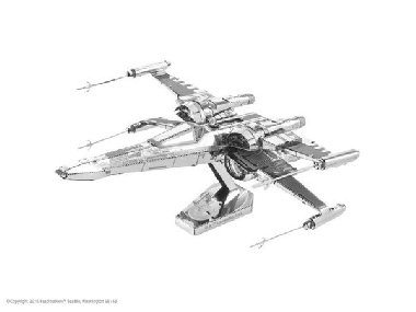 Metal Earth 3D puzzle: Star Wars Poe Damerons X-Wing Fighter - neuveden