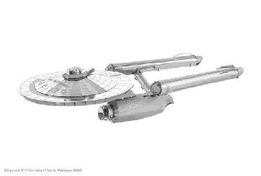 Metal Earth 3D puzzle: Star Trek USS Enterprise NCC-1701 - neuveden