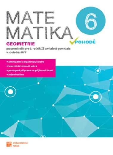 Matematika v pohod 6 - Geometrie - pracovn seit - Taktik
