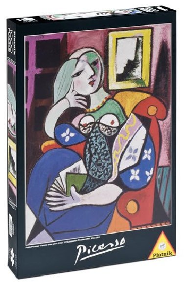 Puzzle Picasso, Dívka s knihou 1000 dílků - neuveden