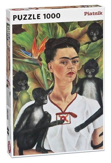 Puzzle Frida Kahlo, Autoportrt 1000 dlk - neuveden