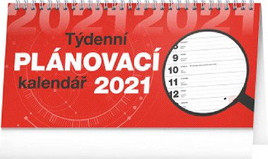 Kalend 2021 stoln: Plnovac dkov, 25  12,5 cm - Presco