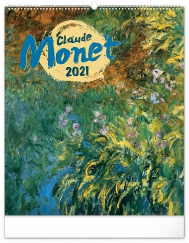 Kalend 2021 nstnn: Claude Monet, 48  56 cm - neuveden