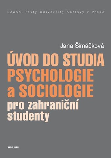 vod do studia psychologie a sociologie pro zahranin - imkov Jana