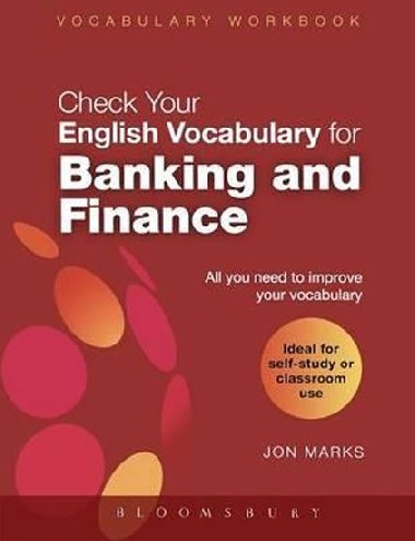 Check Your English Vocabulary for Banking and Finance : All You Need to Improve Your Vocabulary - Marks Jon