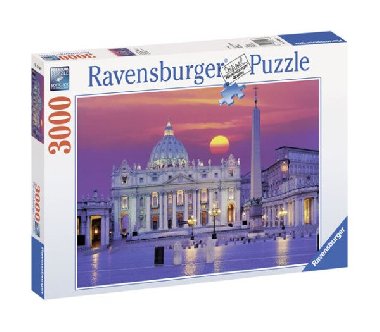 Puzzle Katedrála sv. Petra, Řím/3000 dílků - neuveden