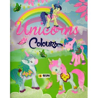 Unicorns - colours - lila - neuveden