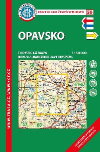 Opavsko - mapa KT 1:50 000 slo 59 - 5. vydn 2019 - Klub eskch Turist