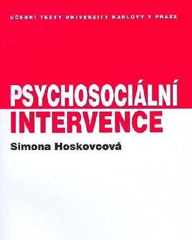 Psychosociln intervence - Hoskovcov Simona