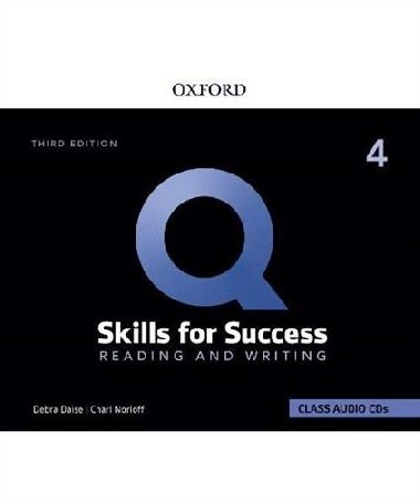 Q: Skills for Success 4 Reading & Writing Class Audio CDs /2/, 3rd - Daise Debra