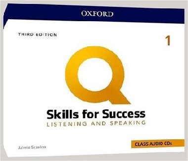 Q Skills for Success 1: Listening and Speaking Audio CDs, 3rd - Scanlon Jaimie