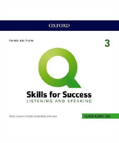 Q: Skills for Success 3 Listening & Speaking Class Audio CDs /3/, 3rd - Craven Miles
